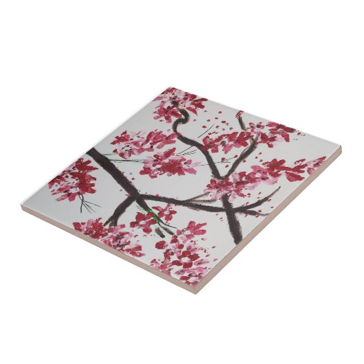 Kirschbllosse Fliese (Seite)
