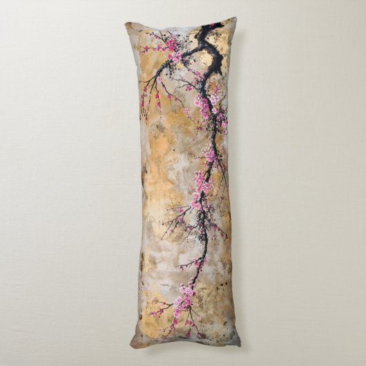 Kirschblume Seitenschläferkissen (Rückseite (Vertikal))