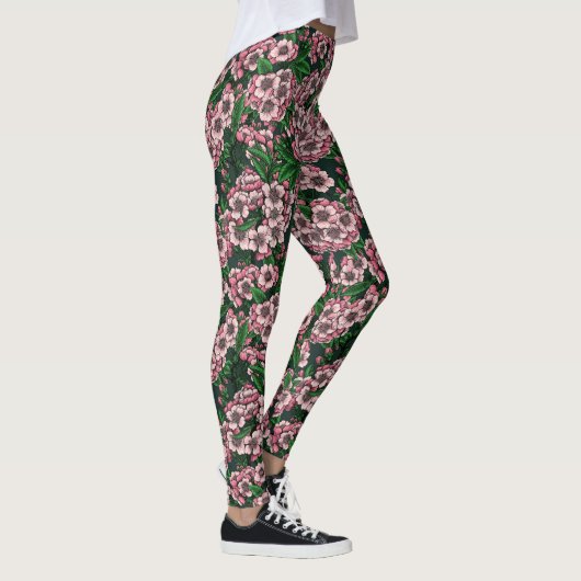 Kirschblüte 2 leggings (Rechts)