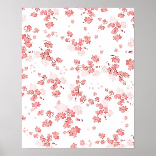 Kirschblüte 2 poster (Vorne)
