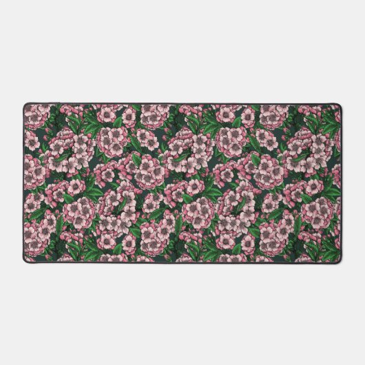 Kirschblüte 2 schreibtischunterlage (Vorderseite)