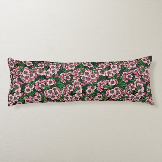 Kirschblüte 2 seitenschläferkissen (Rückseite)