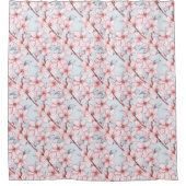 Kirschblüte 3 duschvorhang (Vorderseite)