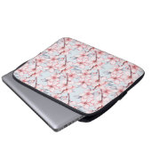 Kirschblüte 3 laptopschutzhülle (Vorne Knopf)