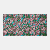 Kirschblüte auf blau schreibtischunterlage (Vorderseite)