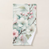 Kirschblüte Badhandtuch Set (Handtuch)