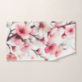 Kirschblüte Badhandtuch Set (Handtuch)