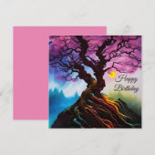 Kirschblüte Baum des Lebens (Vorne/Hinten)