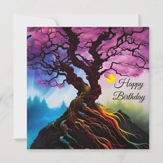 Kirschblüte Baum des Lebens (Vorderseite)