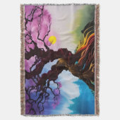 Kirschblüte Baum des Lebens Decke (Vorderseite Vertikal)