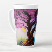 Kirschblüte Baum des Lebens Milchtasse (Linke Ecke)