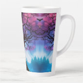 Kirschblüte Baum des Lebens Milchtasse (Rechts)