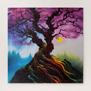 Kirschblüte Baum des Lebens Puzzle