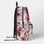 Kirschblüte Bedruckter Rucksack (Links)