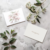 Kirschblüte Blume Hintergrund Save the Date