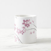 Kirschblüte-Blumen Kaffeetasse (Mittel)