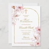 Kirschblüte Blumenblüte Einladung (Vorderseite)