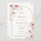 Kirschblüte Blumenblüte Einladung (Vorne/Hinten)