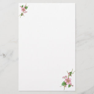 Kirschblüte-Blüten Briefpapier