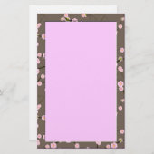 Kirschblüte Briefpapier (Vorne/Hinten)