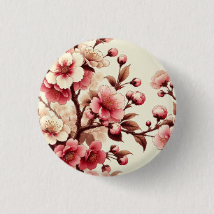 Kirschblüte Button