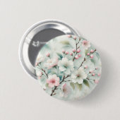 Kirschblüte Button (Vorne & Hinten)