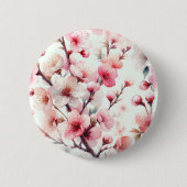 Kirschblüte Button (Vorderseite)