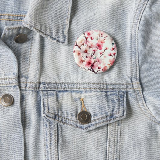 Kirschblüte Button (Beispiel)
