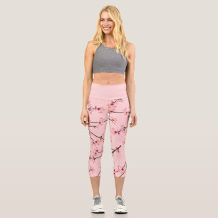 Kirschblüte Capri Leggings