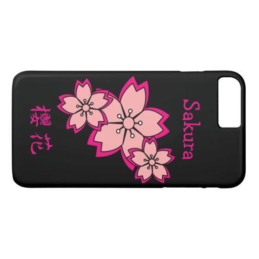 Kirschblüte Case-Mate iPhone Hülle (Rückseite (Horizontal))