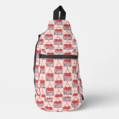 Kirschblüte Crossbody Bag (Vorderseite)