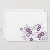 Kirschblüte danken Ihnen Karten (Rückseite)
