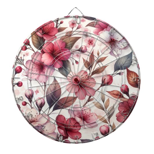 Kirschblüte Dartscheibe (vorne)