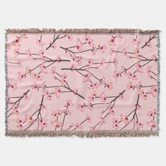 Kirschblüte Decke (Vorderseite)