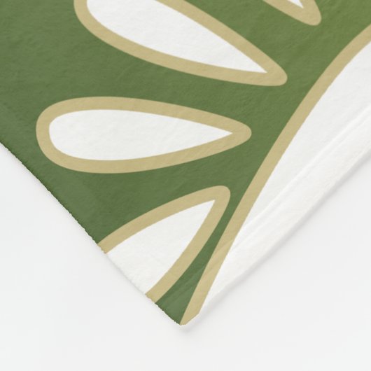 Kirschblüte-Decke Fleecedecke (Ecke)