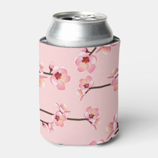 Kirschblüte Dosenkühler (Kanne Vorderseite)