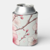 Kirschblüte Dosenkühler (Kanne Vorderseite)