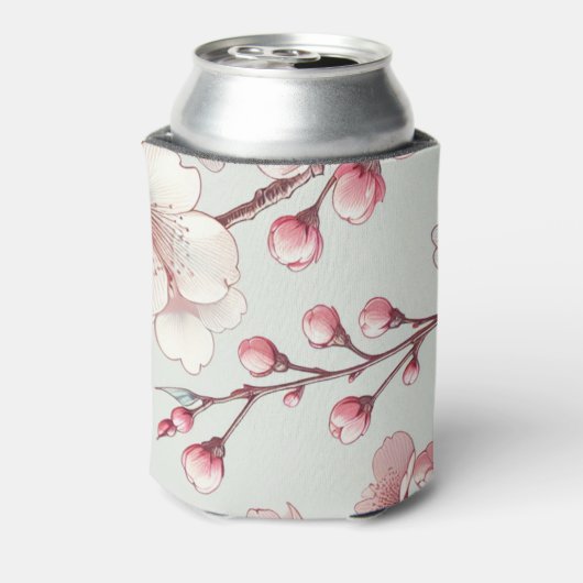Kirschblüte Dosenkühler (Kanne Rückseite)