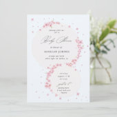 Kirschblüte elegante Babydusche (Stehend Vorderseite)
