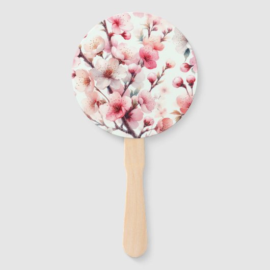 Kirschblüte Fächer (Vorderseite)