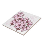 Kirschblüte Fliese (Seite)