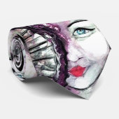 Kirschblüte - Geisha-Krawatte Krawatte (Gerollt)