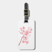 Kirschblüte Gepäckanhänger (Vorderseite vertikal)