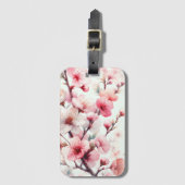 Kirschblüte Gepäckanhänger (Vorderseite Vertikal)