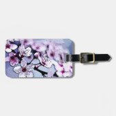Kirschblüte Gepäckanhänger (Vorderseite horizontal)