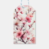Kirschblüte Geschenkanhänger (Vorderseite)