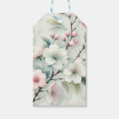 Kirschblüte Geschenkanhänger (Vorderseite)
