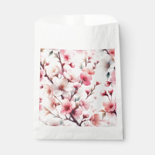 Kirschblüte Geschenktütchen (Vorderseite)