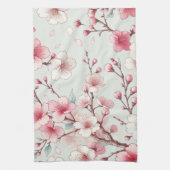 Kirschblüte Geschirrtuch (Vertikal)