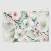 Kirschblüte Golfhandtuch (Horizontal)